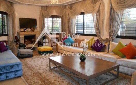 badr immobilier villa à vendre à Hay Riad